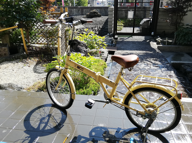 自転車に乗るより歩く方が楽