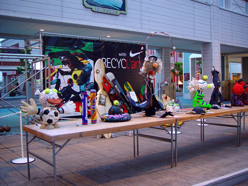 Recycl Art With Nike みんなでリサイクラートに挑戦 優秀作品をナイキファクトリーストア横浜店にて展示 It S Good For You Igfy Recycl Art With Nike みんなでリサイクラートに挑戦 優秀作品をナイキファクトリーストア横浜店にて展示 It S Good For You Igfy