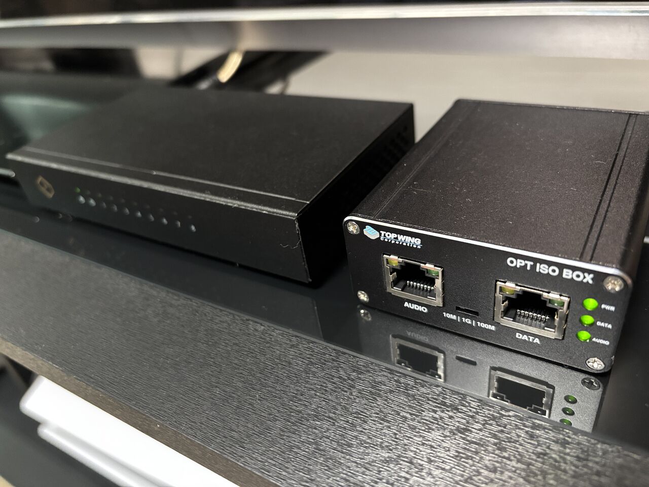 TOP WING OPT ISO BOX 光アイソレーター 光デジタル絶縁 OPT ISO BOX | TOP WING Cybersound Group
