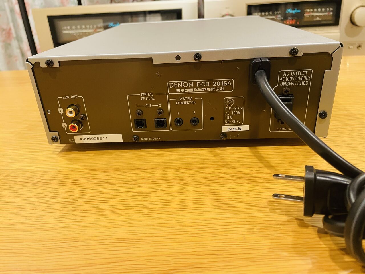 DENON DCD-201SAようこそ : My Life My Like My Way