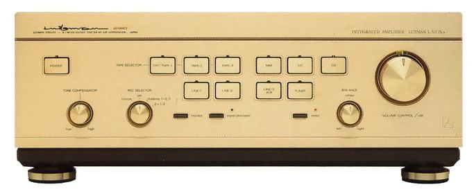 LUXMAN Way My Like My Life My : を聴いてみて L-570X's LUXMAN インテグレーテッド・アンプ L-570X`s アンプ