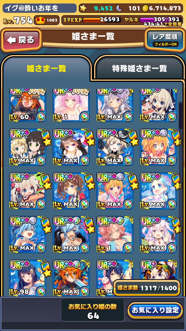 ウチ姫 １年を振り返る その２ まったりんブログ