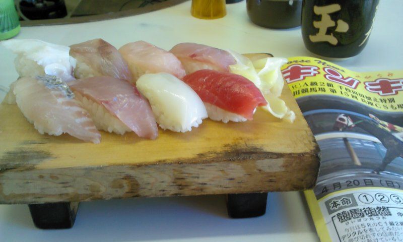 金沢競馬場観戦記 北陸の競馬場で寿司を堪能 気まぐれアメリカ競馬予想