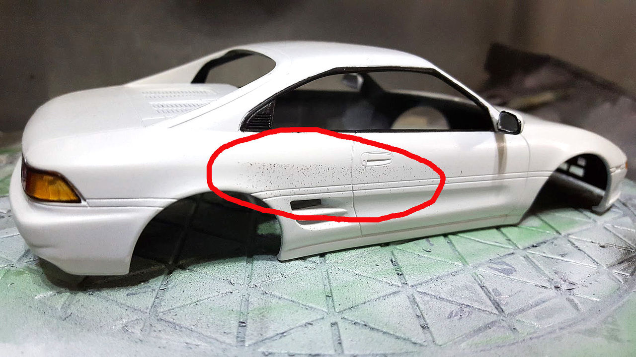 Fujimi Toyota Mr2製作 06 After5のプラモデル