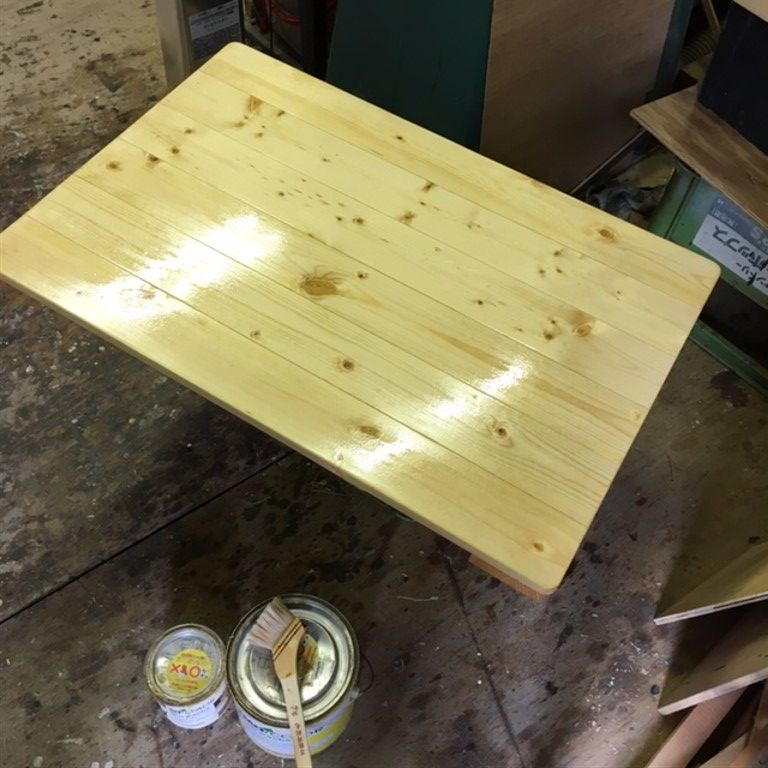 オスモ ノーマルクリアー仕上げ 失敗しない塗装方法 Steamboys クラフト専科