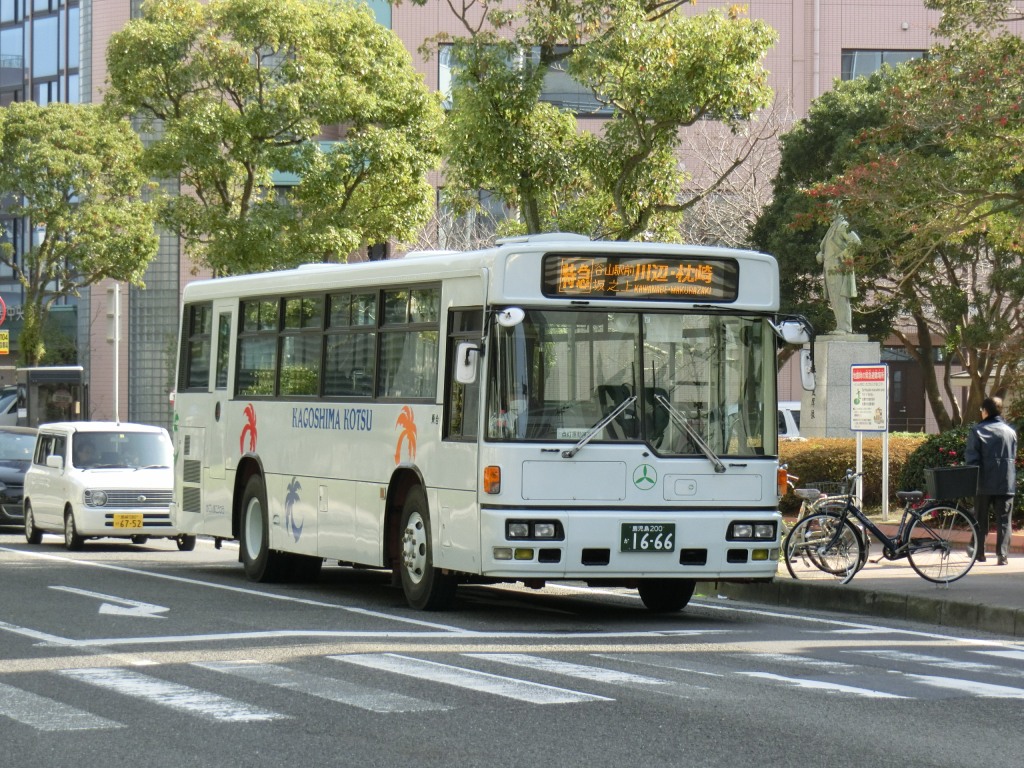 三州自動車 鹿児島中央駅 鹿屋間直行バス 山で働いていた が淡々と綴る日記もどき