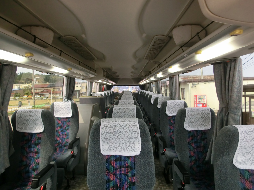 加越能バス 名古屋線6便 山で働いていた が淡々と綴る日記もどき