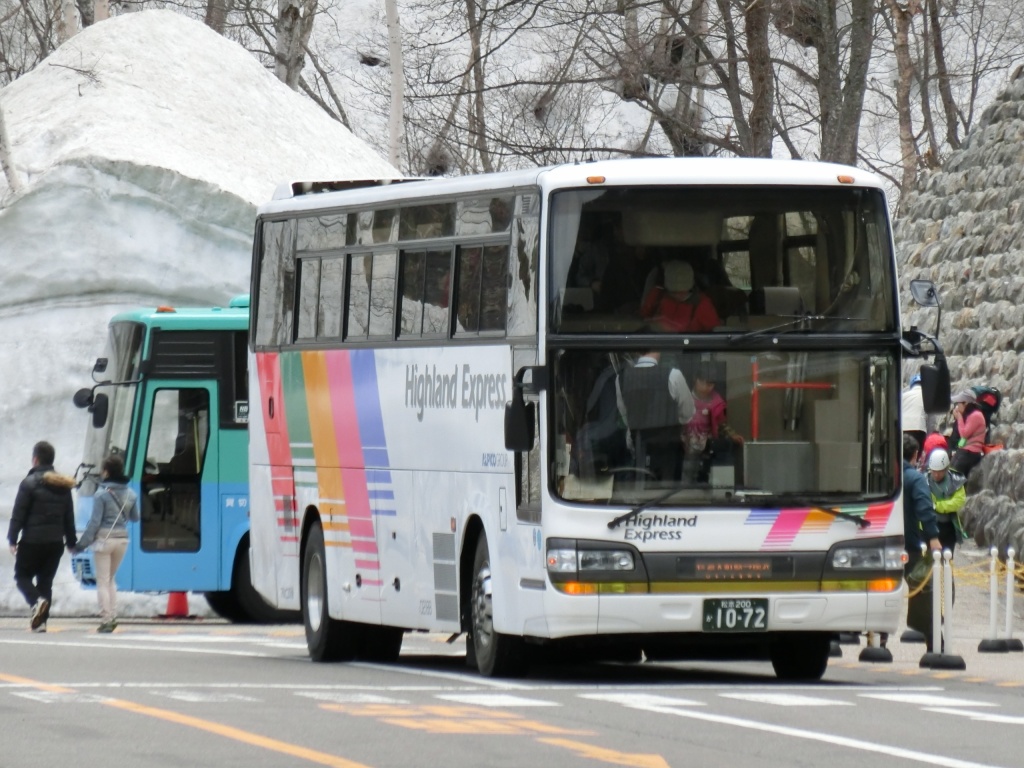 アルピコ交通 特急バス長野 大町 扇沢線 山で働いていた が淡々と綴る日記もどき