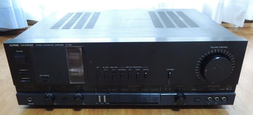 IIIkun_15のオーディオ戯言blog - ALPINE/LUXMAN LV-105 IIIkun_15のオーディオ戯言blog - ALPINE/LUXMAN LV-105
