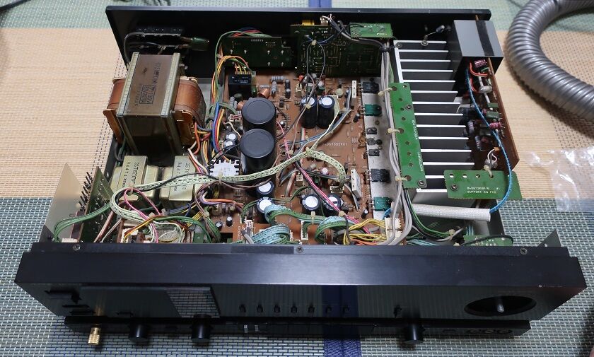 ALPINE/LUXMAN LV-105 その4メンテナンス3結線変更実施