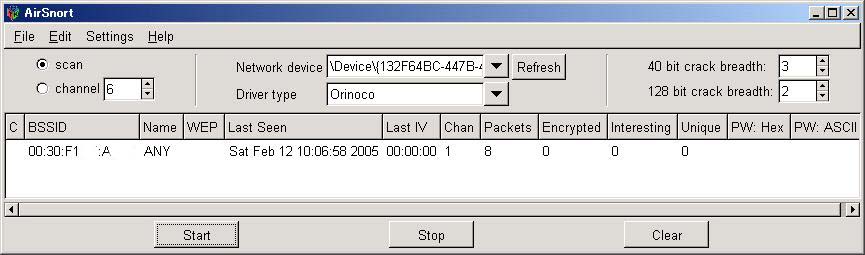 つれづれ情報:無線LAN（AirSnort on Windows） - livedoor Blog（ブログ）
