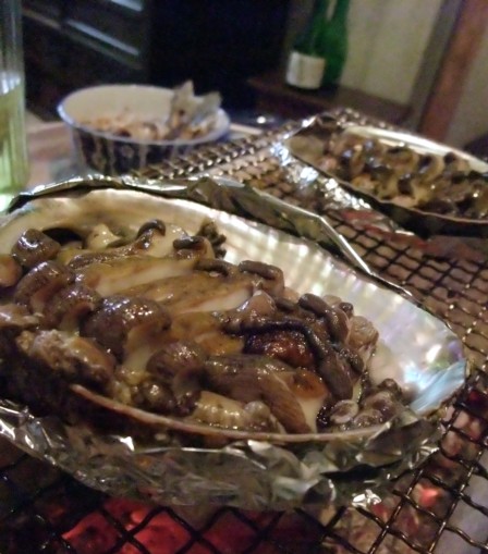 カネマスの七輪焼き忘年会7