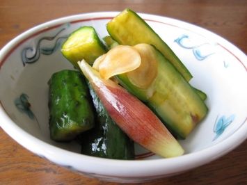 きゅうりの甘酢漬け