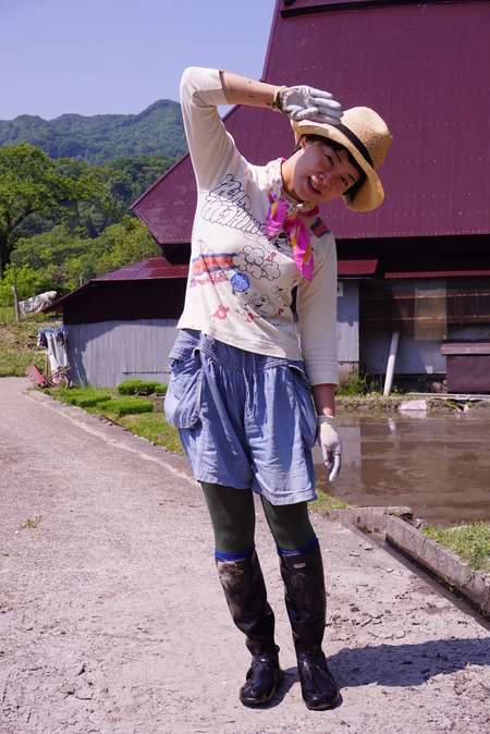 2016田植えファッションショー4