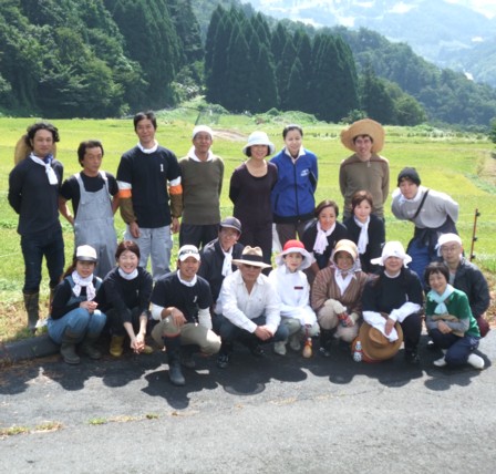 09年稲刈り体験会1日目9
