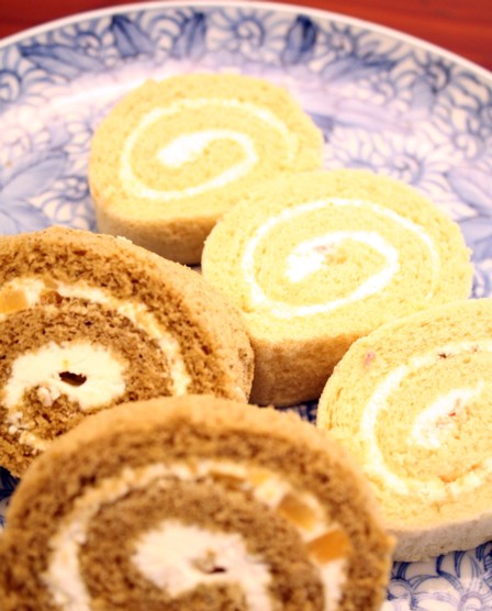 ブラウンライス ロールケーキ2