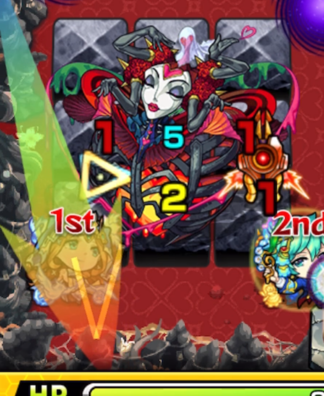 いろなメモ モンスト 二十六ノ獄のボス当たり判定調査