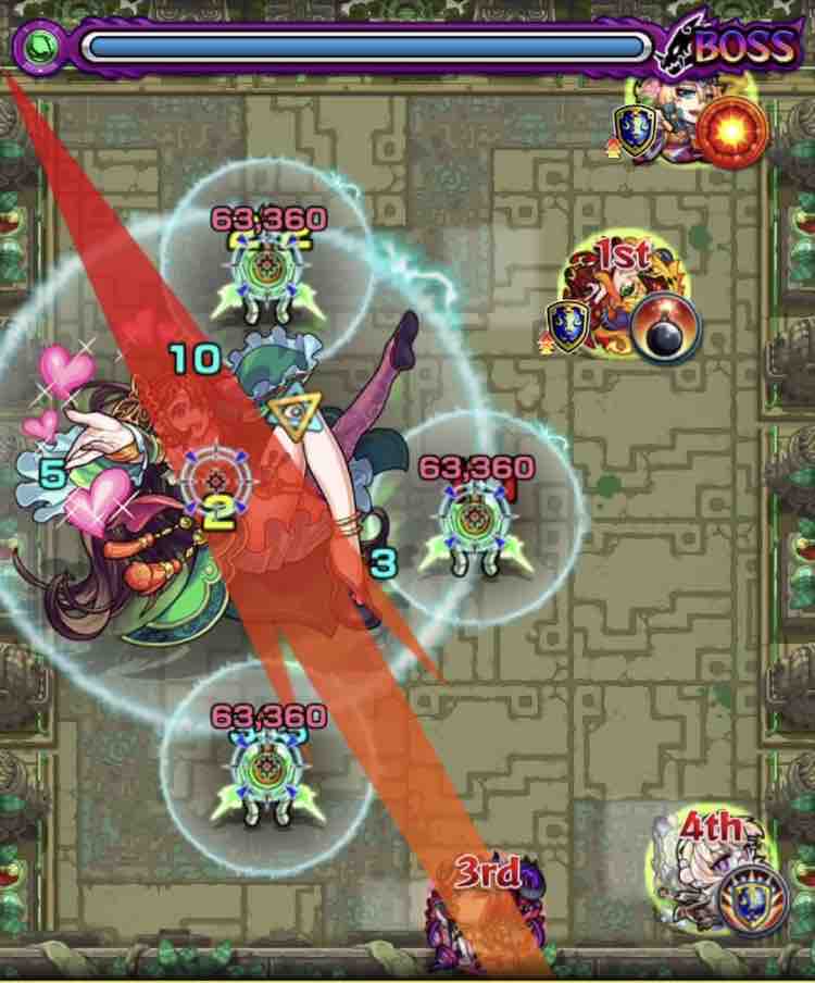 いろなメモ ラプラスをズラさない木時2の3手ワンパン周回 その2 Ver 3