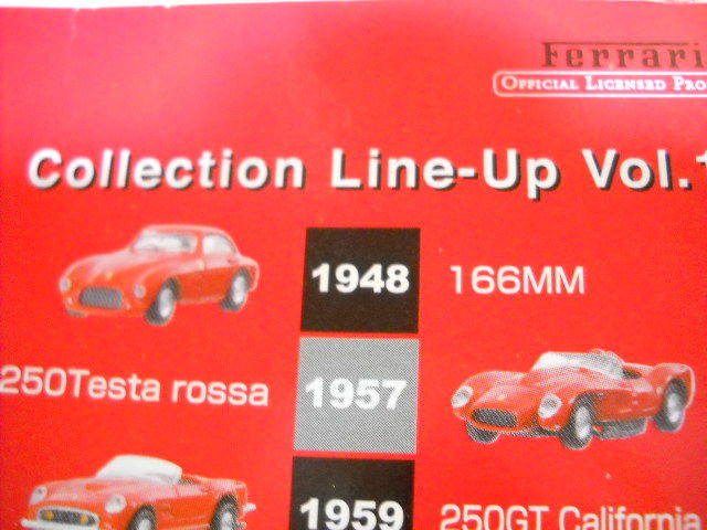 非売品！ダイドー フェラーリミニカー 1/64 166MM(1948) ダイドー