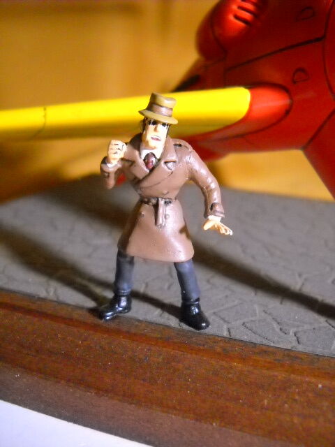 完成品・収蔵品の迷宮その286【グンゼ1/48 ルパン＆オートジャイロ奪取