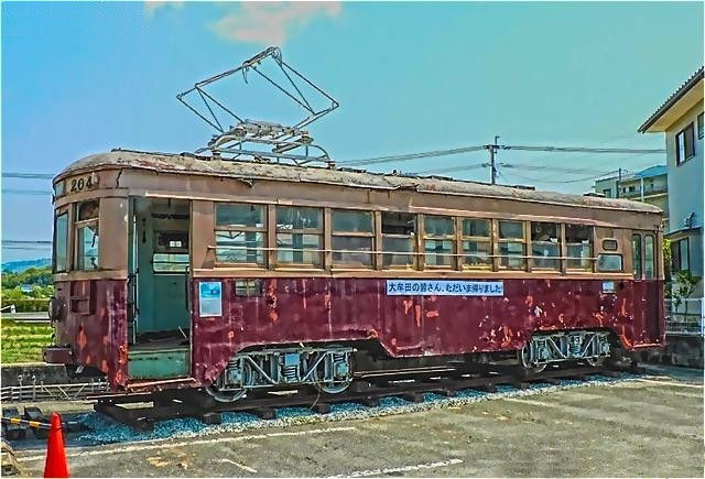 画像変換ソフトによる絵画風 電車の肖像 ワシの戯言 画像変換ソフトによる絵画風 電車の肖像 ワシの戯言