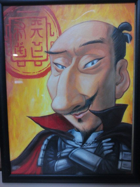 宮地真一が描く魔王完成 Garage4