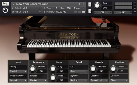 NEW YORK CONCERT GRAND