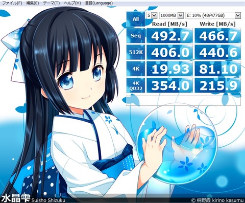 CFD 512GB(Raytrek)