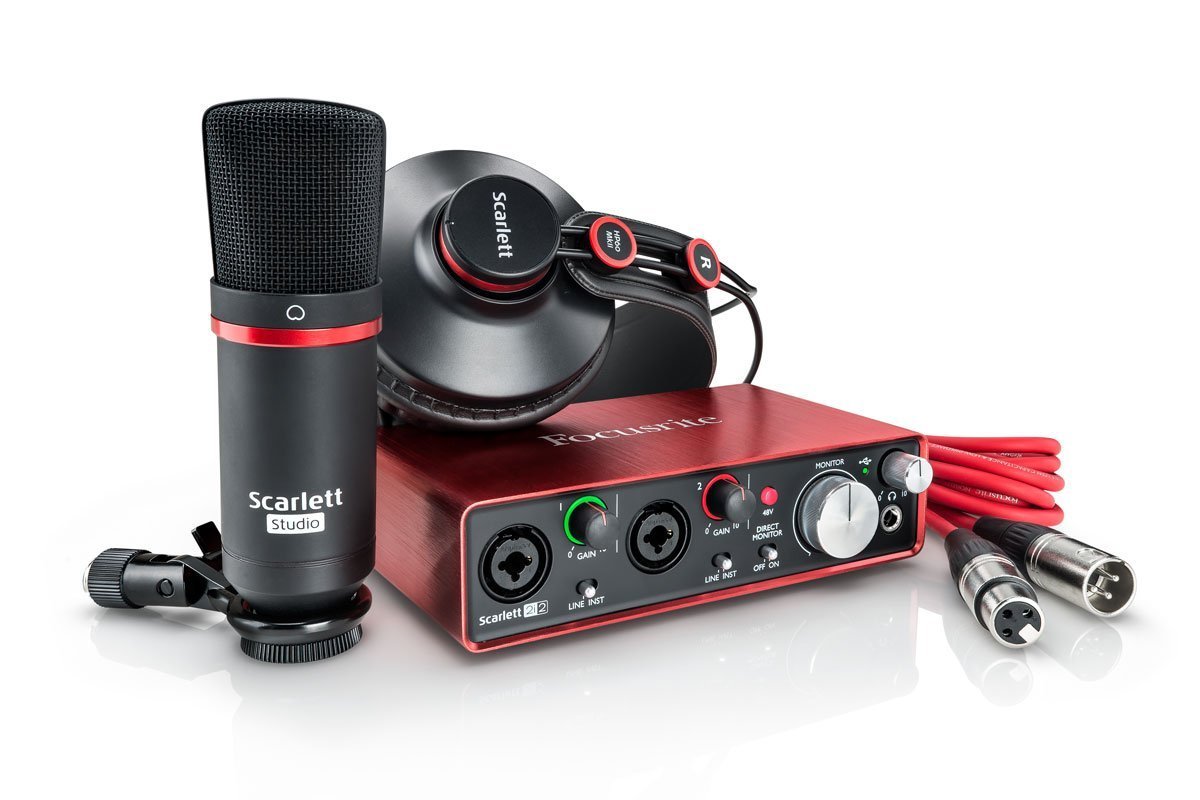 Focusriteから最新のオーディオインターフェイスScarlett Gen2が