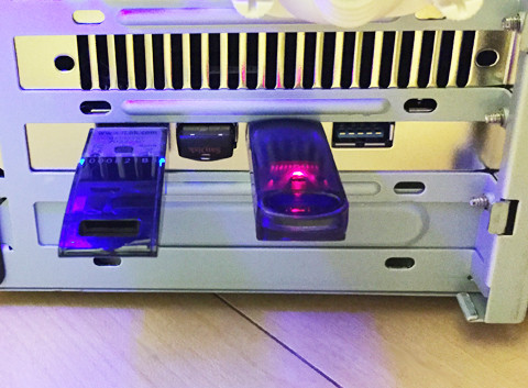 USBポートを拡張