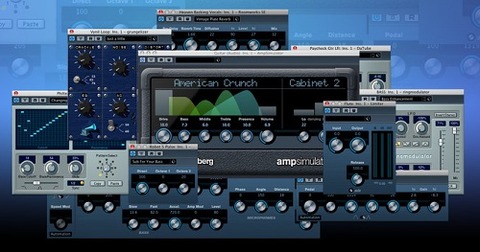 CUBASE AI 7のエフェクト群