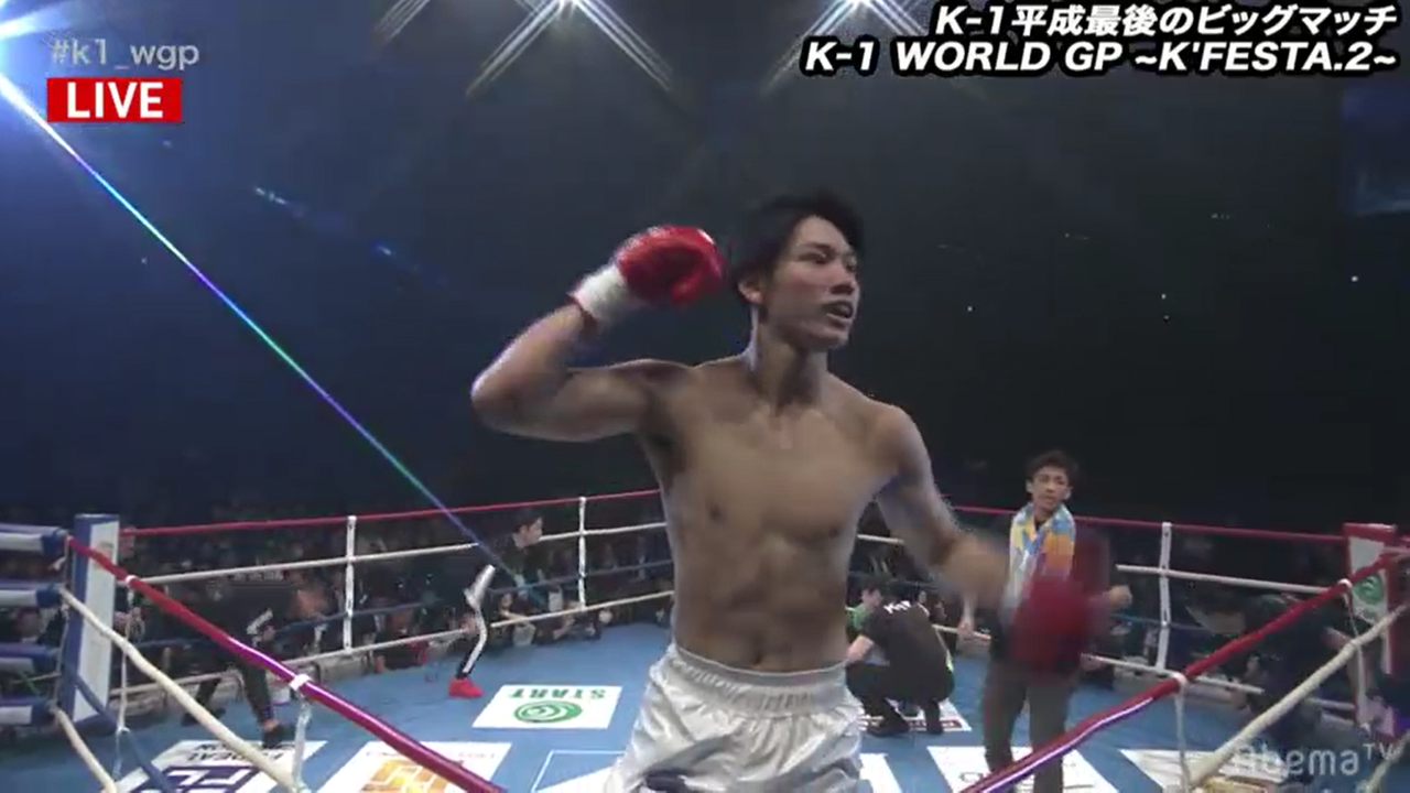 K 1 武尊がヨーキッサダー ユッタチョンブリーにko勝利 打投極速報