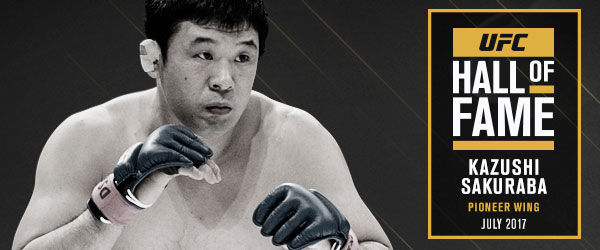 UFC】桜庭和志が日本人初となるUFC殿堂入り！ おめでとうございます