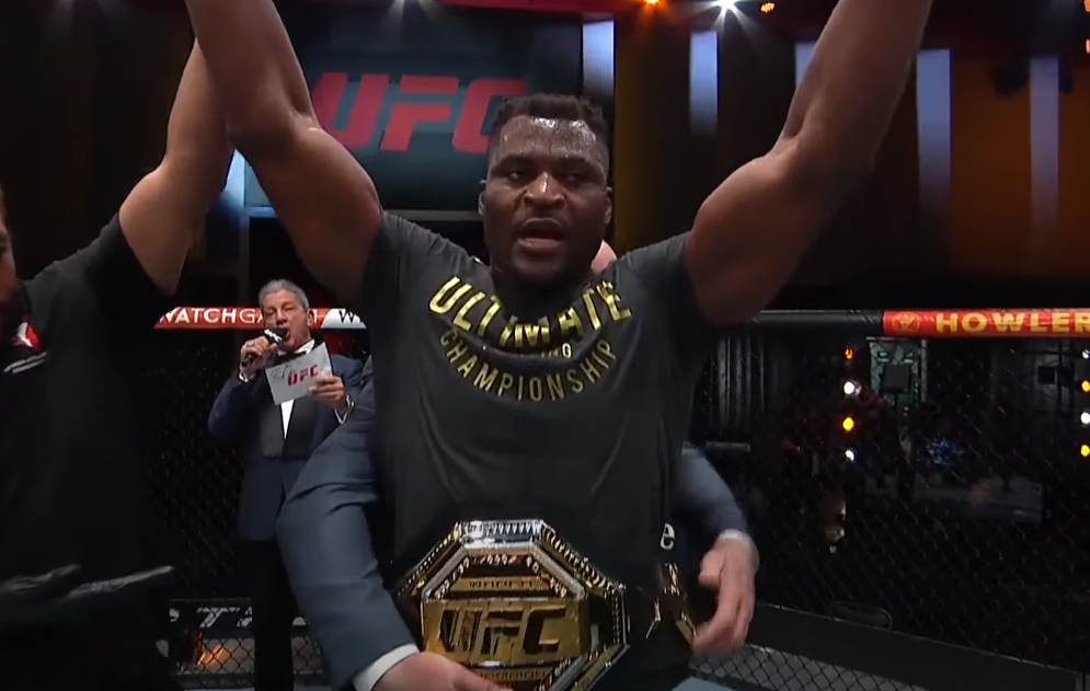 打投極速報【UFC260】フランシス・ガヌーがスティペ・ミオシッチにKO勝利 UFC世界ヘビー級新王者にコメントコメントする