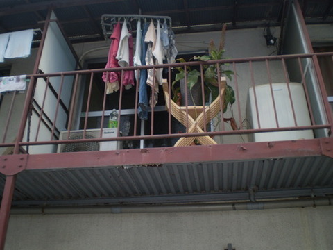 １２青木そうベランダ