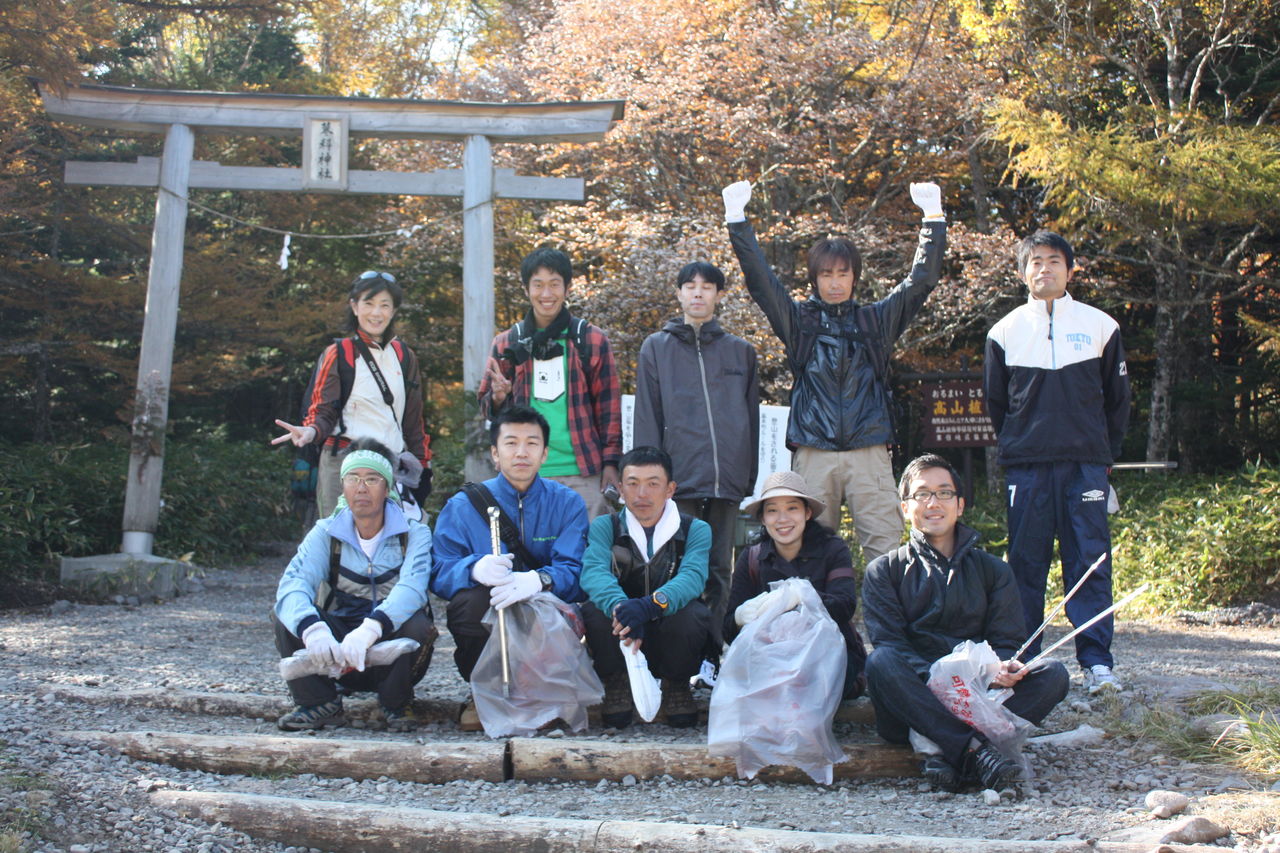 蓼科山清掃登山に行ってきました カヨコのヨコの小さな出来事