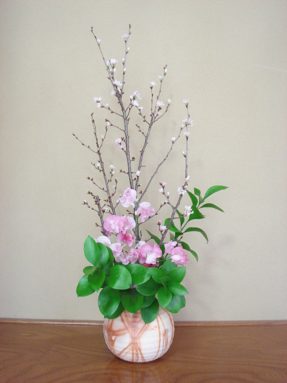 啓翁桜 色々 いけばな日記