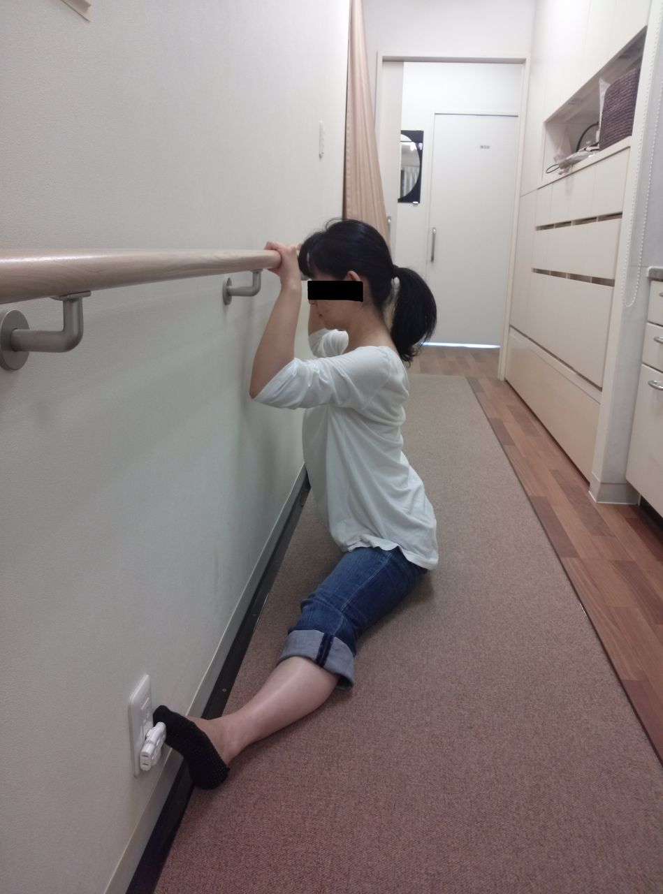 女子小学生 ストレッチ 