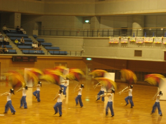 八重山高校カラーガード部ダンスフェスティバル 石垣島で暮らす