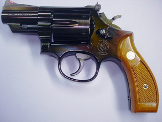 タナカ S&W M19 ミッドナイトゴールド ver1（タナカ S&W M19