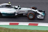 2014 F1第15戦日本GP 金曜FP1 ニコ・ロズベルグ(メルセデスW05)