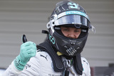 2014 F1第15戦日本GP 公式予選 ニコ・ロズベルグ(メルセデス)