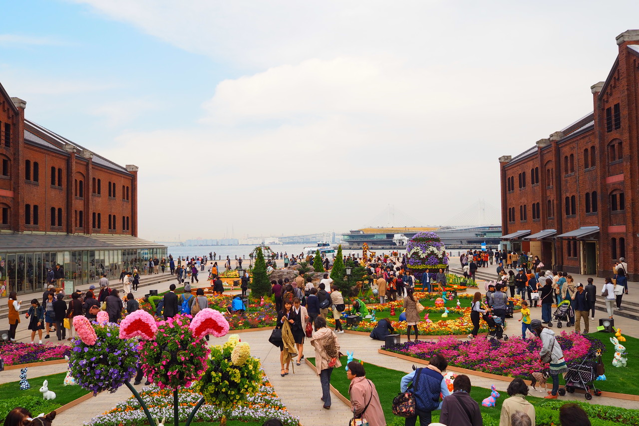 横浜赤レンガ倉庫で開催中の フラワーガーデン16 に行ってきた 旅と街歩き