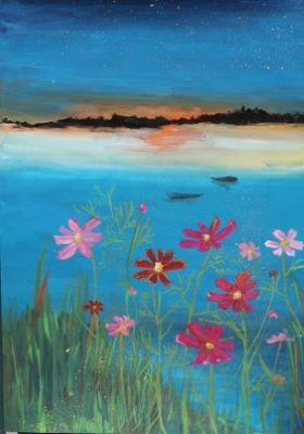 令和6年度水辺の風景画コンクールの入賞作品をご紹介します! : 池