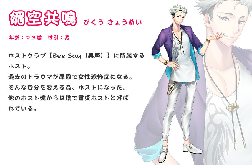 声優 柿原徹也さん主演の 魔王薔薇門とボイトレ男子 キャラクターを公開 イケボラボ