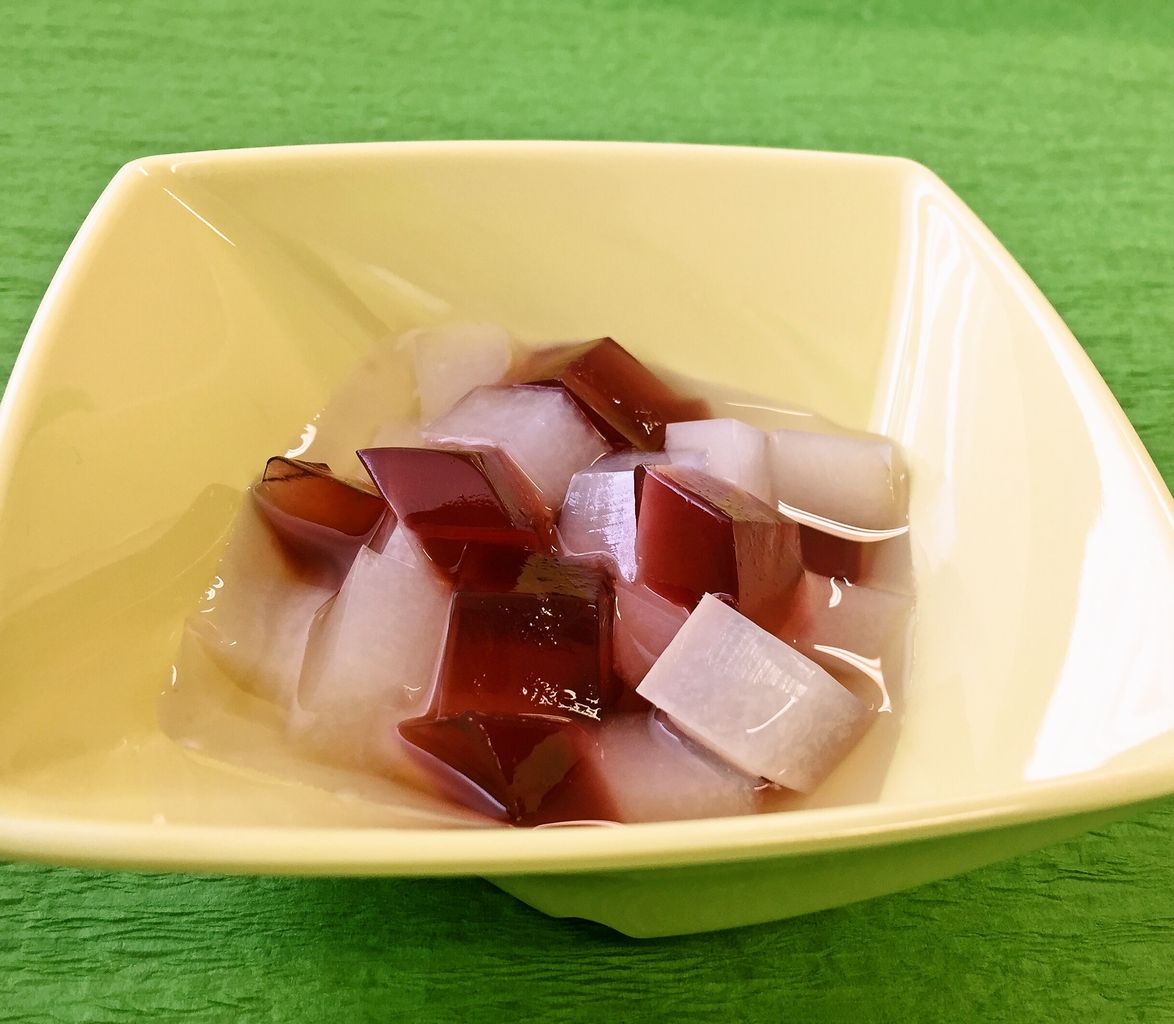 あじさいゼリー つなげていきたい給食レシピ あじさいゼリー つなげていきたい給食レシピ