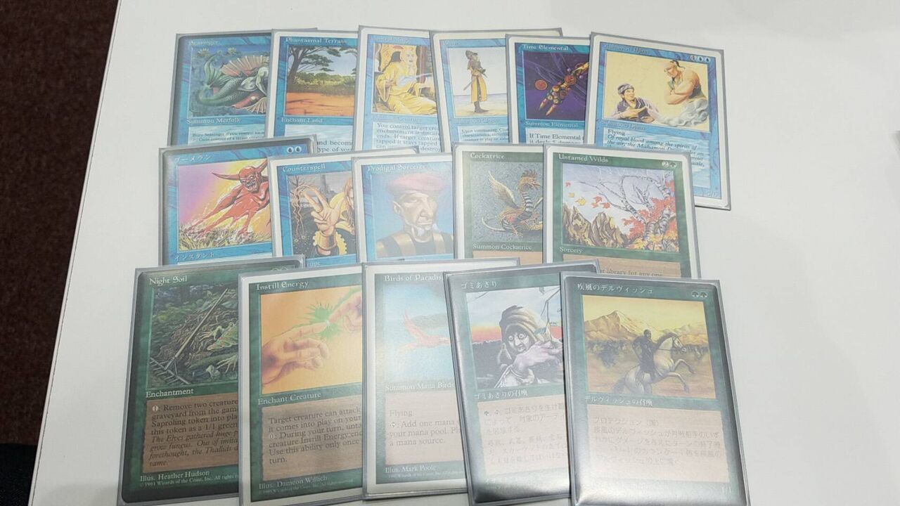 自由研究 やってみた オールドスクール ブロール 前編 いきなりブロール Magic The Gathering ブロールデッキレシピまとめ