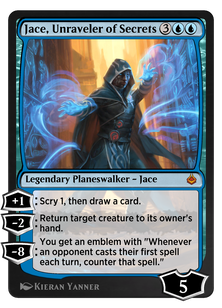 ほぼFoil】EDH ジェイスなりきりデッキ ほぼFoil】EDH ジェイス