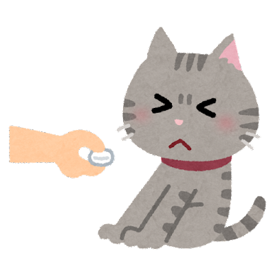 pet_kusuri_iyagaru_cat