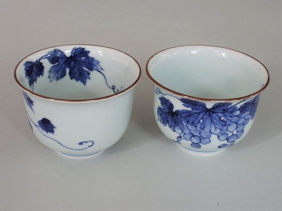 37ぶどう文汲出(小)¥7,600